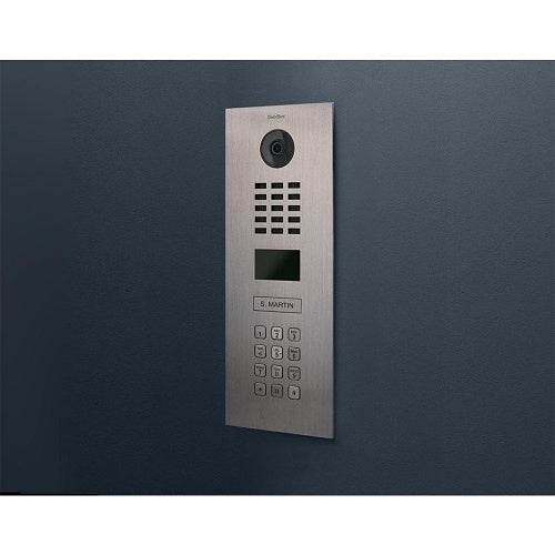 DoorBird D2101KV IP Video Door Intercom, Keypad, Stainless Steel V4A