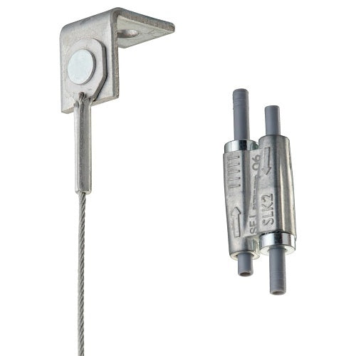 nVent CADDY SLK15L1AB Speed Link SLK with Angle Bracket, 1.5mm Wire, 3.2' (1m) Length