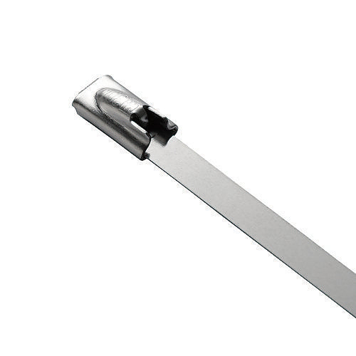 ADI PRO 0E-WTSS12 Stainless Steel Wire Ties, 12\\" Length, 200 lb Tensile Strength, 100-Pack