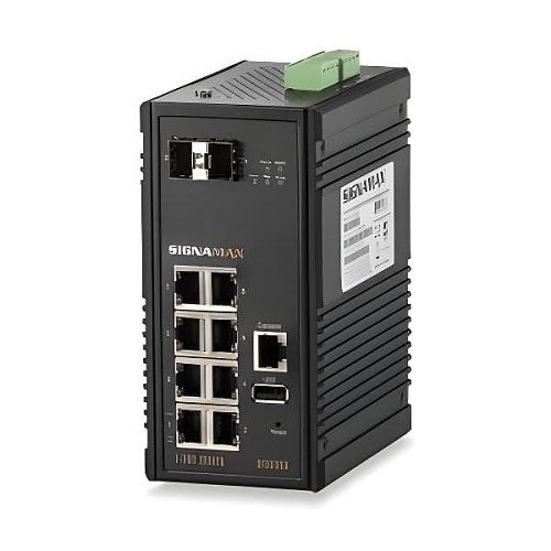 Signamax FO-SI30050 8-Port Industrial Gigabit Managed Switch