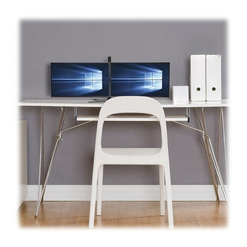 Eaton Tripp Lite DDR1327SDD Dual-Display Desktop Monitor Stand for 13\\" to 27\\" Flat-Screen Displays