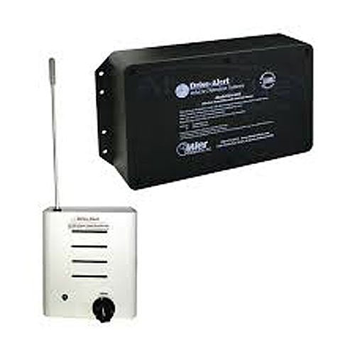 Mier DA-100-610 Wrls Drv-Alrt Rcvr with Chime&Vol Cntrl& Da-610to Trm Image of BW-DA100610