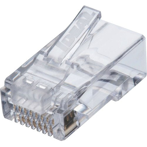 IDEAL 86-367J CAT6 RJ-45 8P8C 1-Piece Modular Plugs, 100 Jar