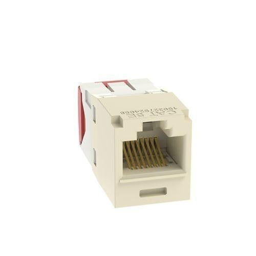 Panduit CJ5E88TGEI Mini-Com Module Cat 5E UTP Keystone Jack, 8 Pos 8 Wire