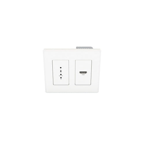 Blustream HEX11WP-TX-US HDMI Wall Plate HDBaseT Transmitter, White