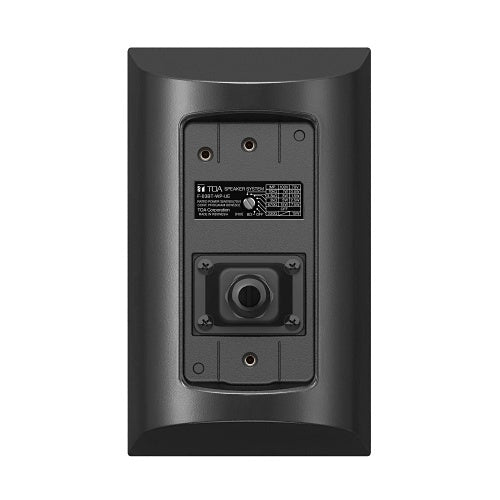 TOA F-03BT-WP-UE F00 F-BOX Series 2-Way Surface-Mount Speaker System, 15W, Black