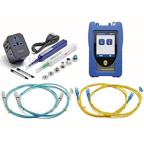 TREND Networks R240-LSIV FiberMASTER Quad Light Source, LC connectors, Inspection port, VFL