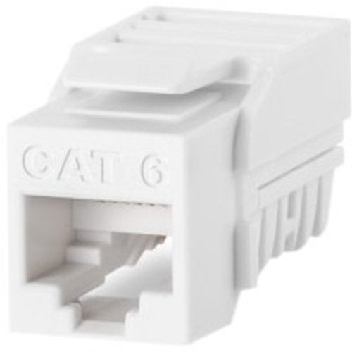 Signamax KJ458EC25-C6-BK EC-Series CAT6 Keystone Jack, 25-Pack, Black