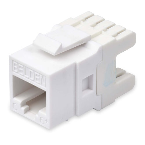 Belden AX101326 CAT6+ Modular Jack, RJ45, KeyConnect Style, Blue