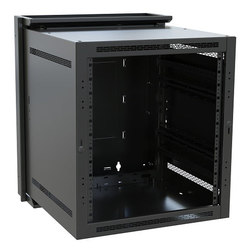 Middle Atlantic DWR-12-32 DWR Series Pivoting Wall Mounted Rack, 32\\" Depth, 12U RMS