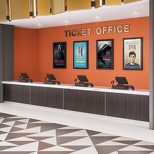 Chief LW43UBP Impact On-Wall Kiosk, Portrait, 43\\", Black