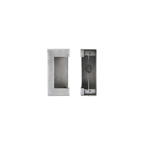 Keedex K-BXES5 Electric Strike Weldable Box, 2-3/8"W x 5-1/16"H x 1-3/4"D, 14-Gauge Steel