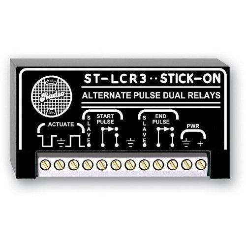 RDL ST-LCR3 Logic Controlled Relay Module, Dual Alternate Pulse, 3.3-24V DC Input