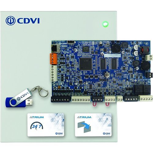 CDVI A22K Atrium KRYPTO 2-Door 4-Reader Encrypted IP Door Controller