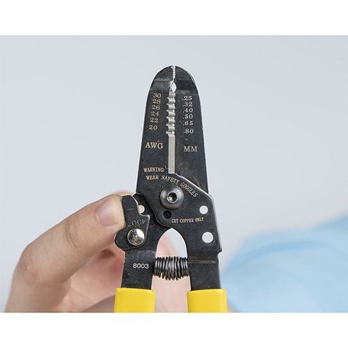 Jonard Tools JIC-2030 Wire Stripper 20-30 AWG, 6-3/4\\" (171mm), Yellow