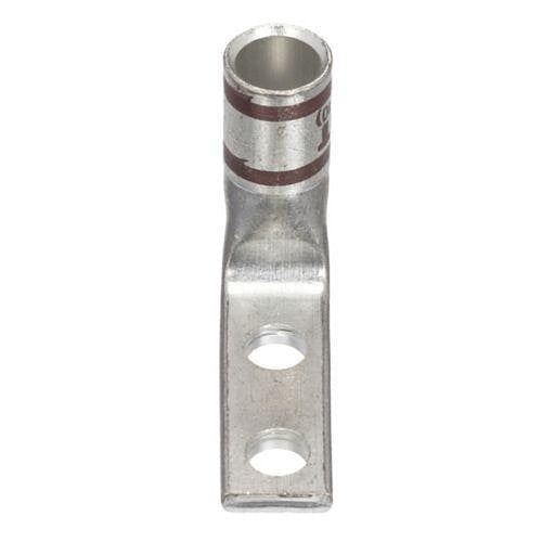 Panduit LCDXN2-14AF-E Compression Connector Lug, 2-Hole, #2AWG, Copper
