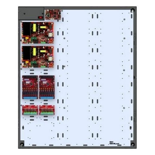 LifeSafety Power FPO250/250-2D8P2M8NLX2SD4E8M2/ FlexPower Dual Voltage Power Supply, (2) D8 Modules, (2) M8 Modules, (1) NLX Module with RS485, (2) SD4 Modules, E8 Enclosure, Mercury Backplate