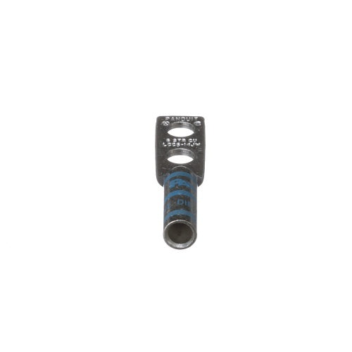 Panduit LCC6-14JW-L Compression Connector Lug, 2-Hole, #6AWG, Copper