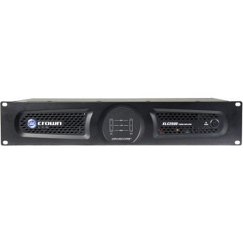 Crown XLC2500 XLC 2500 2-Channel Power Amplifier, 500W at Ohm