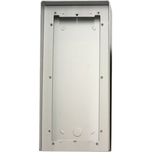 Comelit 31163 Ikall Housing with Rainshield, 3-Module, Anodised Aluminum