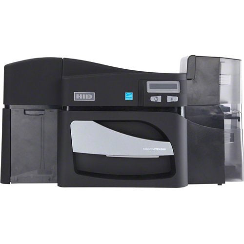 HID DTC4500E Double Sided Dye Sublimation/Thermal Transfer Printer - Color - Desktop - Card Print Image of FX-55100