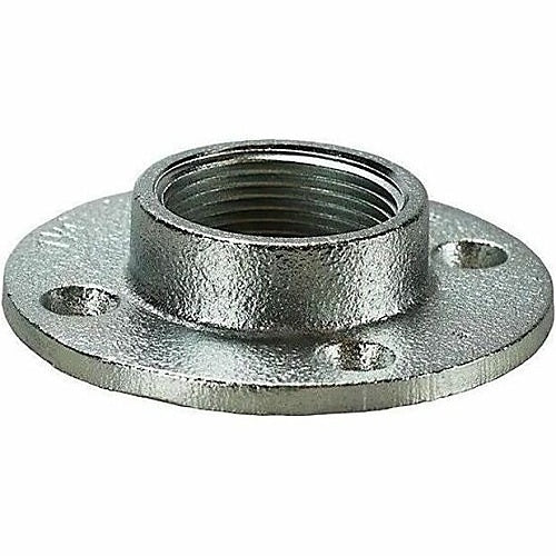 Dottie FF125 Conduit Adapter, 1-1/4\\" Malleable Iron Floor Flange