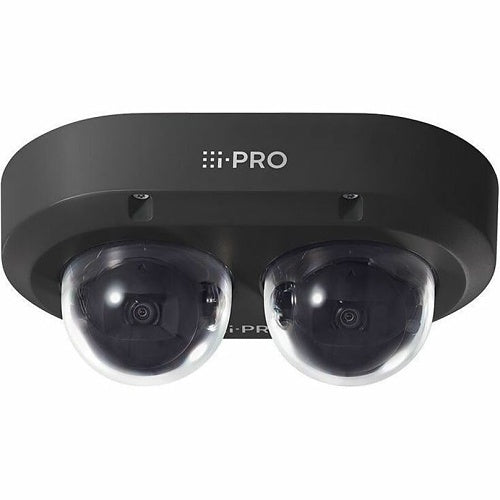 i-PRO WV-U85402-V2L1 U-Series x 4MP IR Outdoor Multi-Directional IP Camera, 2.5x Optical Zoom, 2.9-7.3mm Lens, Black