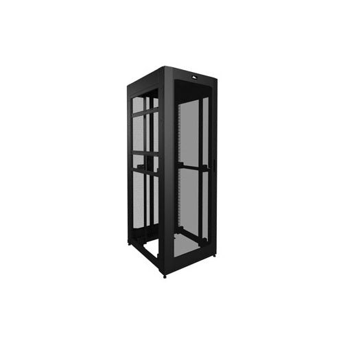 Middle Atlantic SNE30D-4542-P1AB SNE Series Rack Wide Security Network Enclosure with Passive Cooling, 42\\" Deep, 45 RU, Black