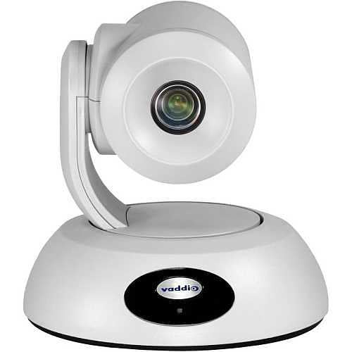 Vaddio EasyIP 20 Base Kit, (1) Professional IP PTZ Camera, (1) Mixer, (1) Network Switch, White (999-30231-000W)