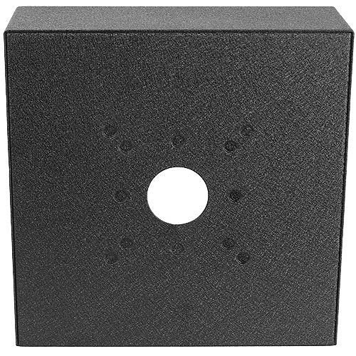 Pedestal Pro HOOD-CS-12X12 12\\" 12\\" Steel Hood, Weather Shroud