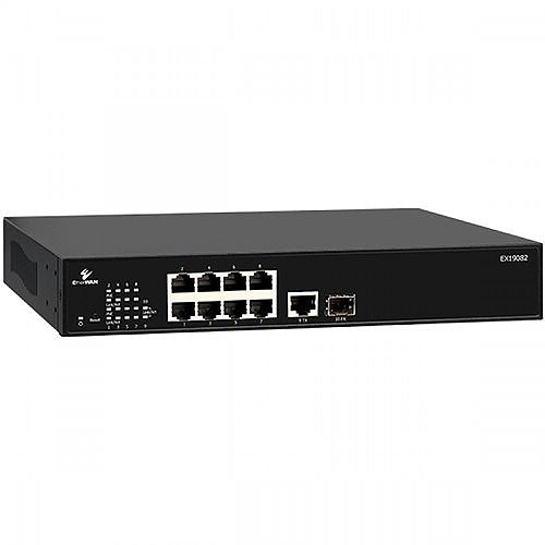 EtherWAN EX19082A EX19082A Unmanaged 8-Port Gigabit PoE Ethernet Switch Image of ET-EX19082A