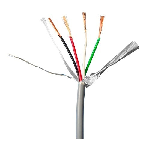 ADI PRO RN-87SR509 18/4 Stranded Riser Shielded Cable, CL3P, 500\' Express Box, Grey