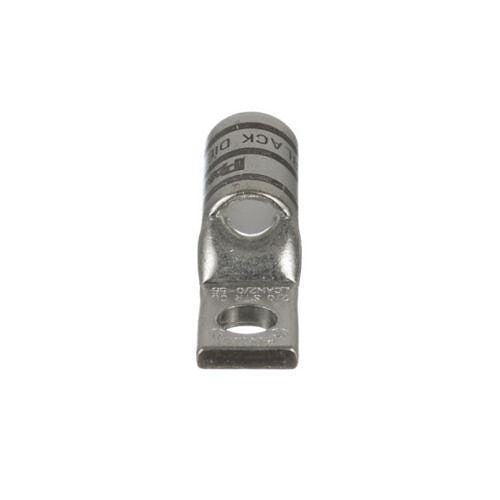 Panduit LCAN2/0-56-X Tin-Plated Copper Compression Lug, 1-Hole, Standard Barrel