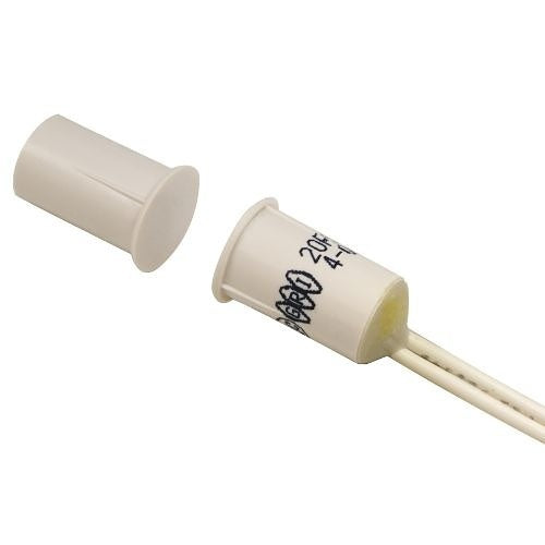 GRI 20RS-480-W Miniature Recessed Switch Set, 3/8\\" Recessed with 480-Lead, White