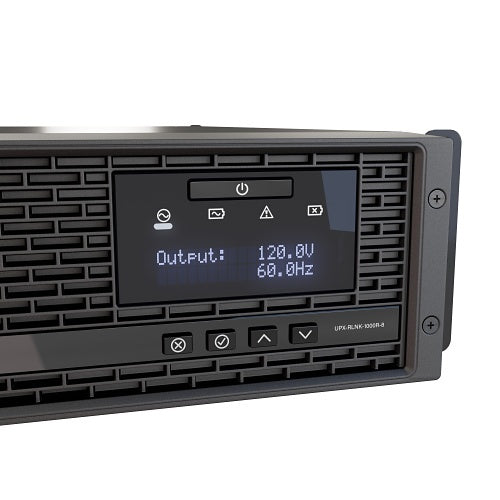 Middle Atlantic UPX-RLNK-1000R-8 NEXSYS 15A UPS Battery Backup System with RackLink and Individual Outlet Control, 1000VA, 2U