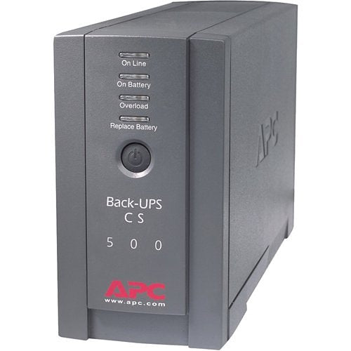APC Back-UPS CS 500VA Tower UPS Image of 2G-BK500BLK