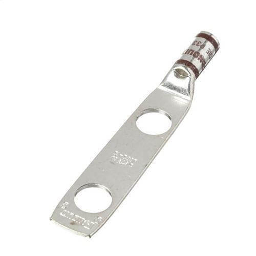 Panduit LCD2-12-Q Compression Connector Lug, 2-Hole, #2AWG, Copper