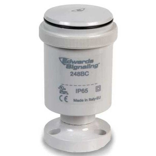 Edwards Signaling 200 Class 36 mm StackLight Wiring Base, Cover and Foot, gray, IP66, operating temperature -22 to 122 F