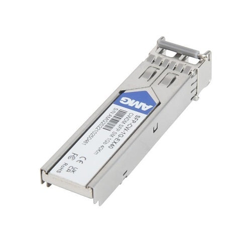 AMG Systems SFP-CW-1G-EX40-29 Industrial High Speed 1000Mb Ethernet SFP Singlemode CWDM, 1Gb, 2-Fiber, 40Km, LC Connectors, 1290nm