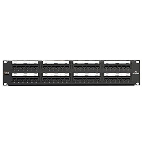 Leviton eXtreme 48 Port Cat6 Network Patch Panel Image of LV-69586U48