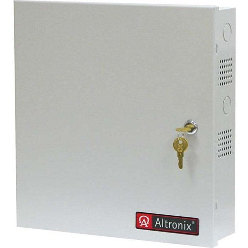 Altronix ALTV2416X CCTV Power Supply, 16 Fused Outputs, 24/28VAC at 8A, 115VAC, BC100 Enclosure Image of AX-ALTV2416X