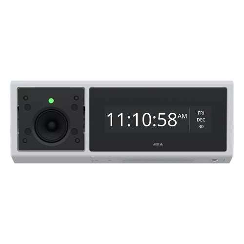 AXIS C1720 Network Display Speaker, Dual-Sided 3-in-1 Public Address Solution