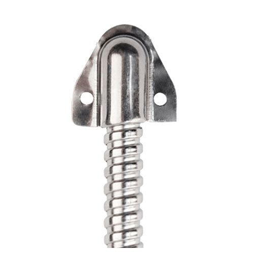 Keedex K-DS-12 Armored Door Loop 1/4" I.D. Flex 12", Stainless Steel