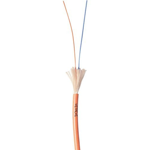 Proterial Cable 61838-2 Indoor Riser Interconnect Cable, 2-Fibers, Blue
