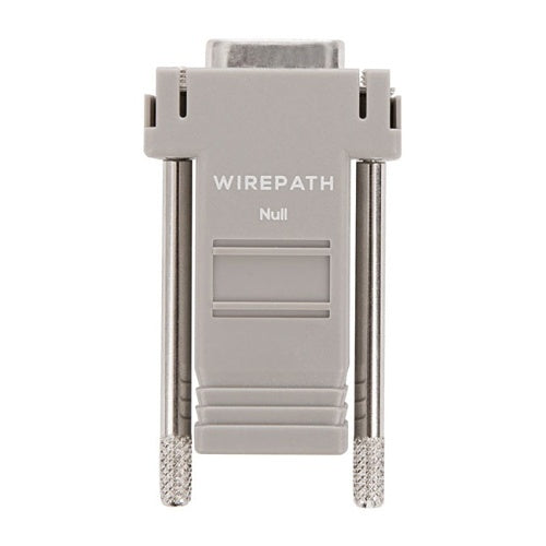 Binary DB9-F-RJ45-NULL DB9 Female to RJ45 Modular Adapter with Null Modem Pinout