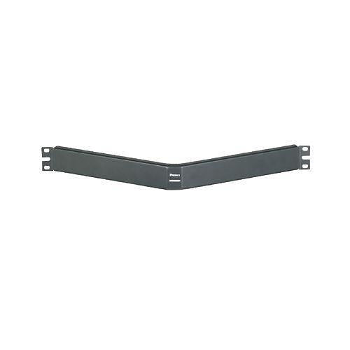 Panduit CPAF1BLY Filler Panel 1RU Angled, 1RU, Blue