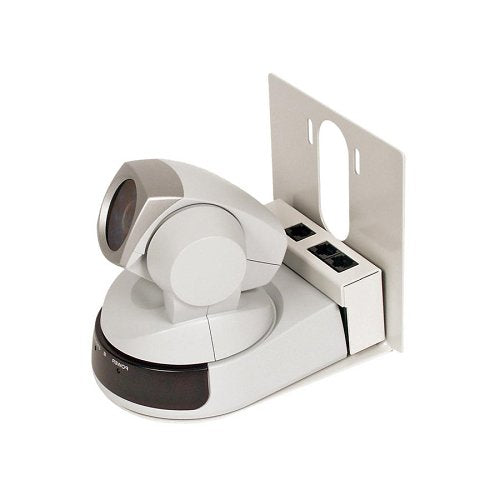 Vaddio Thin Profile Wall Mount Bracket for Sony EVI-D100 PTZ Camera, White (535-2000-204)