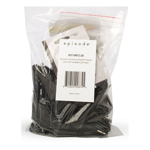 Episode KIT-IRF2-20 Electronics Dual IR Flasher with LED Feedback, 20-Pack