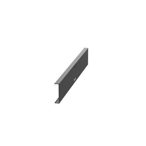 Panduit CMPH2C Open-Access Manager Snap-On Cover, 2RU, Black