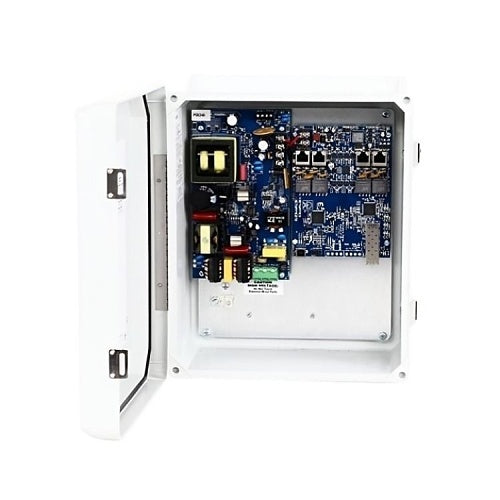 Altronix NETWAY4EBTWP Outdoor 4-Port Hardened 4PPoE Switch with Integral Power in NEMA 4/4X, IP66-11 Enclosure